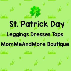 NEW St Patrick Day Women and Girls Leggings Irish Theme Leggings